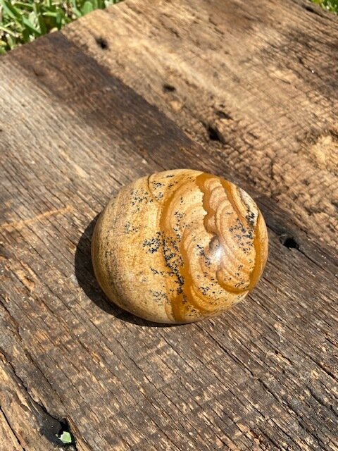 XL Picture Jasper Tumbled Stone