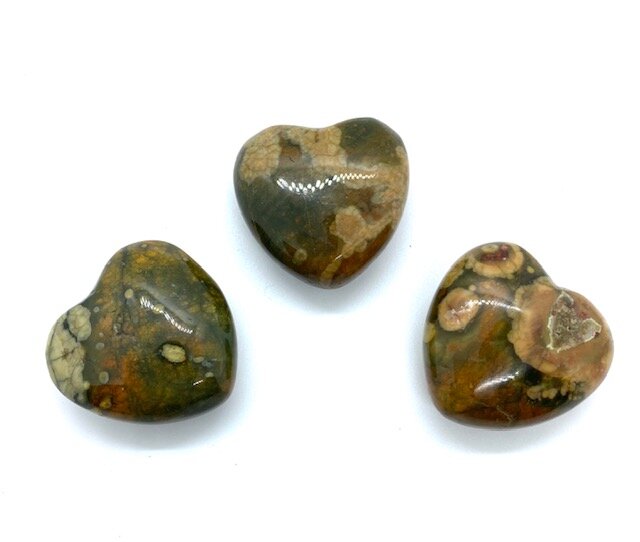 30mm Rhyolite Pocket Heart
