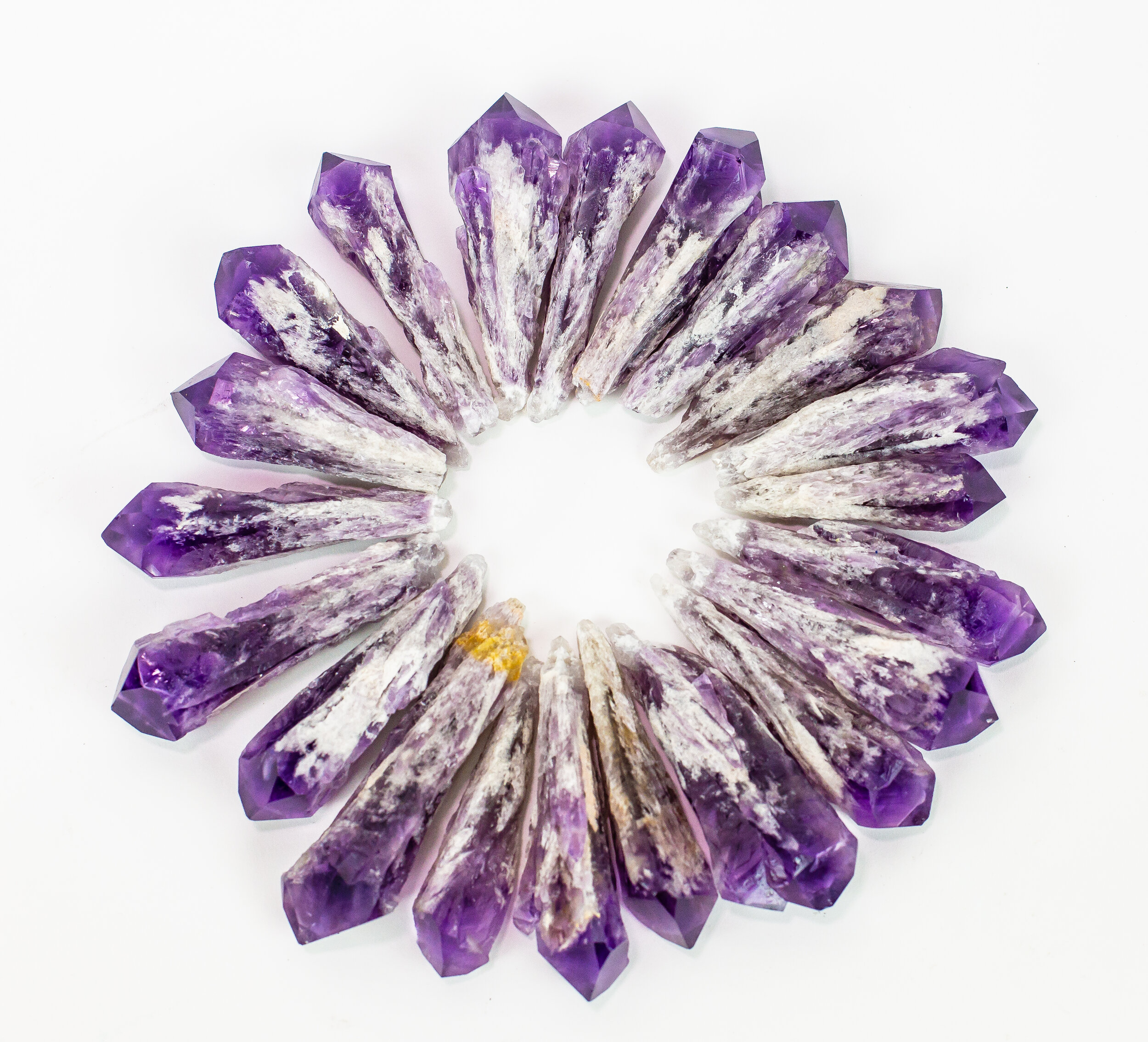 Amethyst Cathedral Points