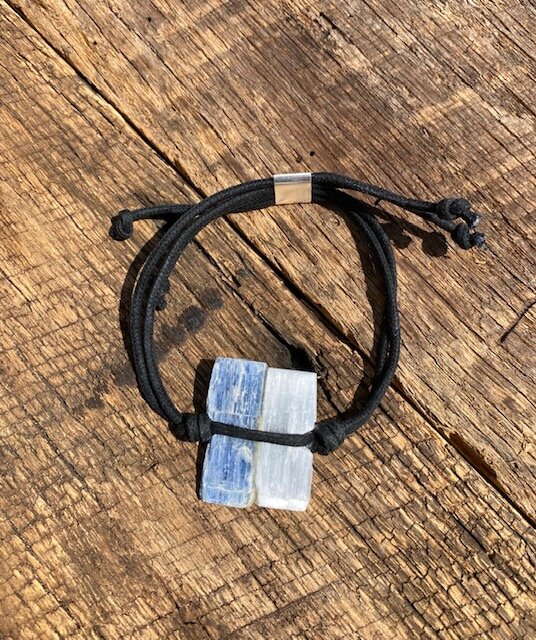 Kyanite &amp; Selenite Bracelet