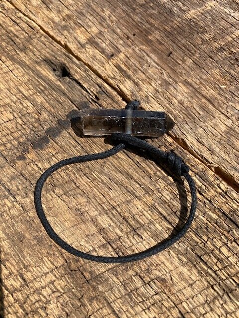 Smoky Quartz Point Bracelet