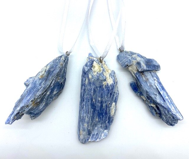 Raw Blue Kyanite Ornament