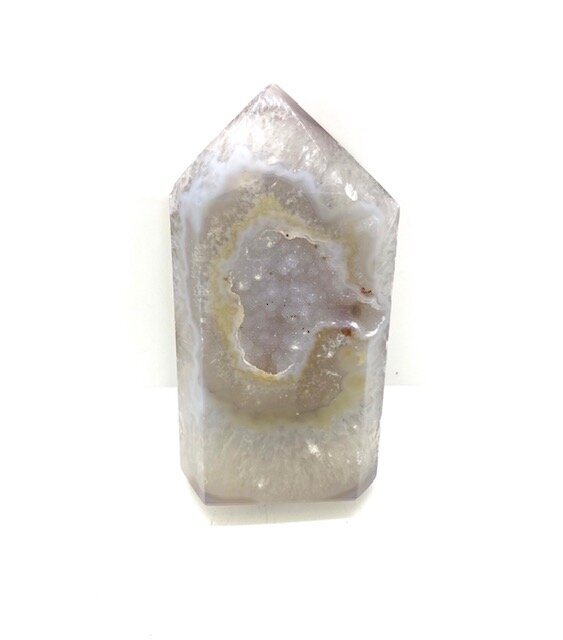 Extra Quality Agate Druzy Point