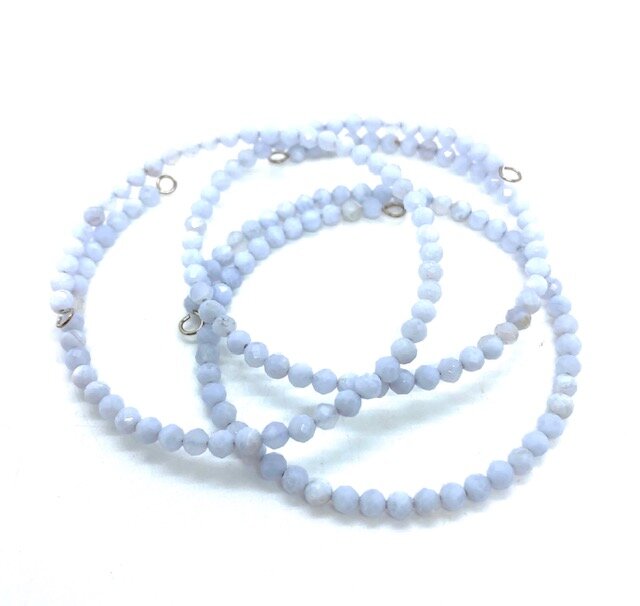 Natural Blue Lace Agate 8mm Beads Crystal Bracelet – Rejuvenation, Peace &  Balance for Mind, Body & Spirit