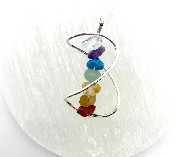 Chakra Infinity Pendant