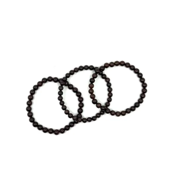 6mm Garnet Bracelet