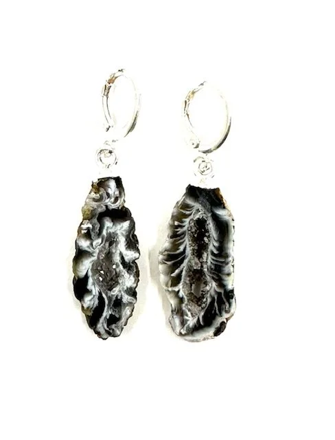 Geode Slick Click on Earrings