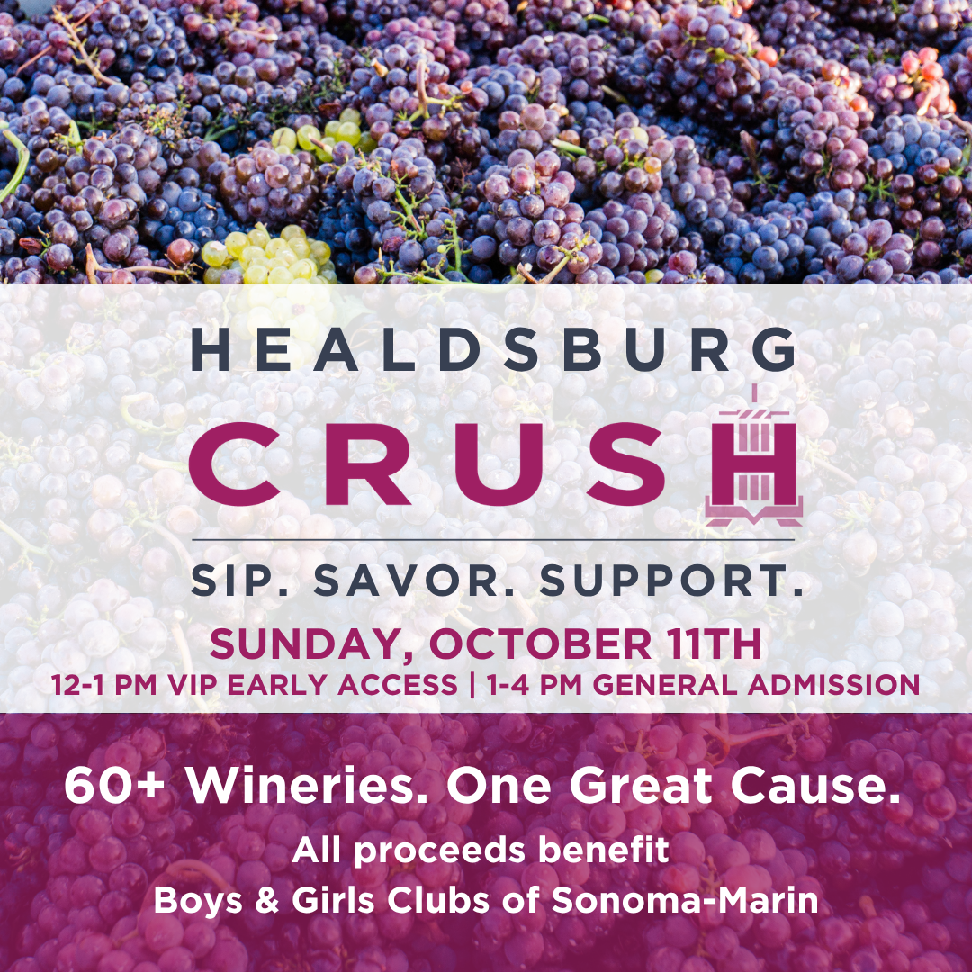 Healdsburg Crush Festival poster