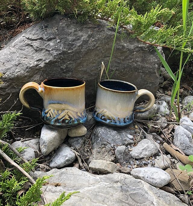 SUMMER SOLSTICE GIVEAWAY !!! Our new batch of short style mountain mugs are perfect for summer camping trips (or even Father&rsquo;s Day gifts). To celebrate the first day of summer we will be drawing two winners (one short mountain mug each) on Satu