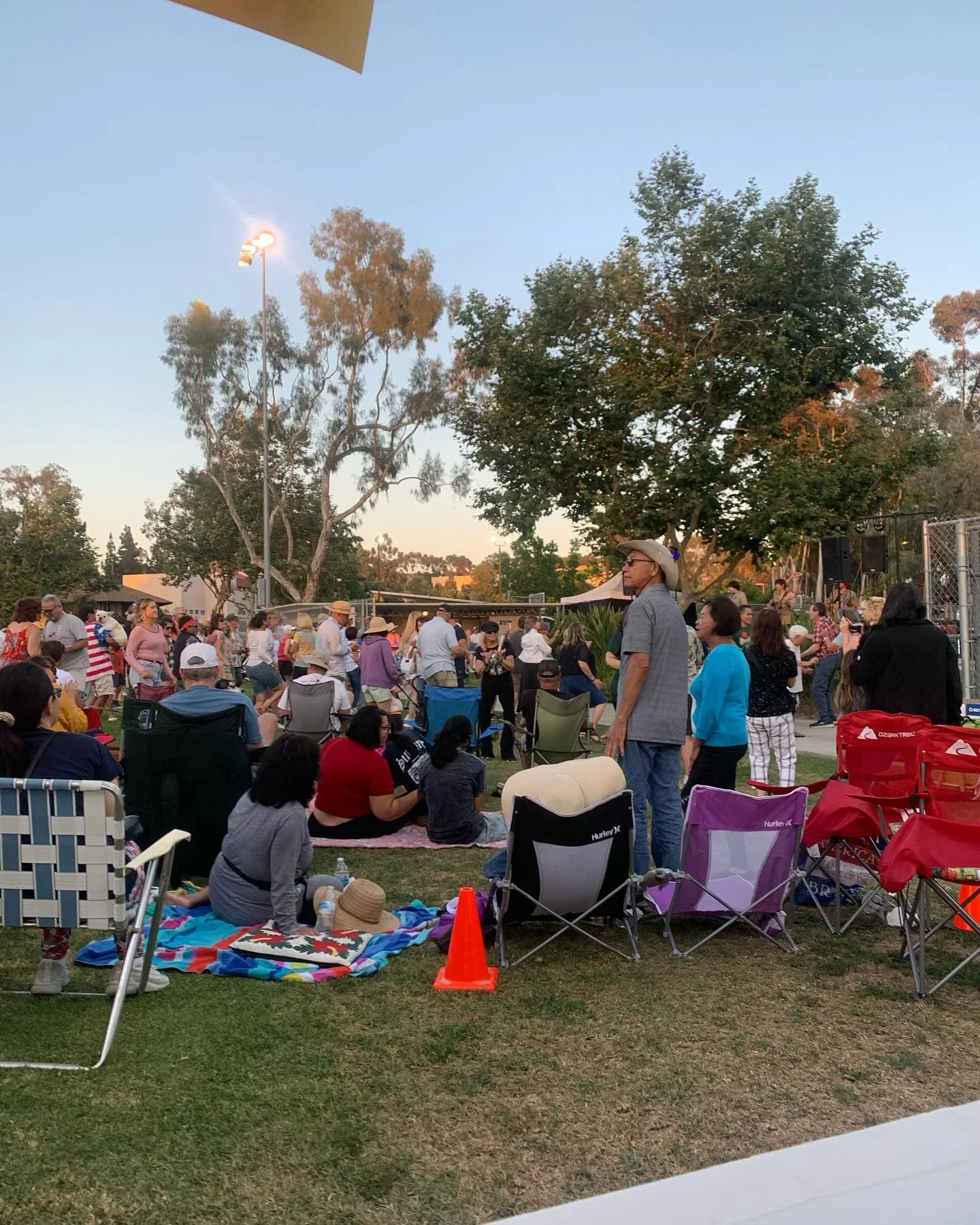 Another great concert in the park! Amazing band Abbey Road- with their killer playing, quick changes, and vocals!!