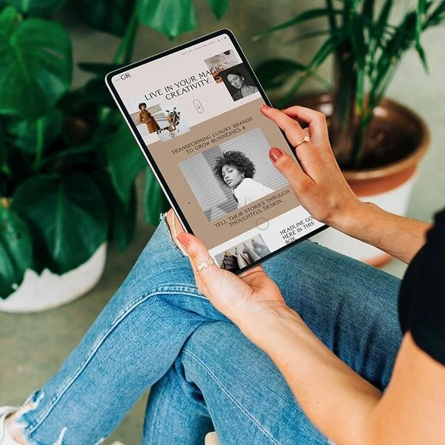 NEW TEMPLATE LAUNCHING TOMORROW 🙌🏻 super excited about this one! And as always, there will be a giveaway! 💜 keep an eye out (there&rsquo;s some sneak peeks in our stories!)