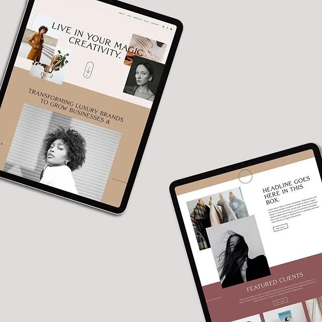 ✨ LAST CHANCE ✨ to enter to win our new squarespace kit Gigi Rose! Check out our stories to see how to enter. Winner is drawn tomorrow! 🖤