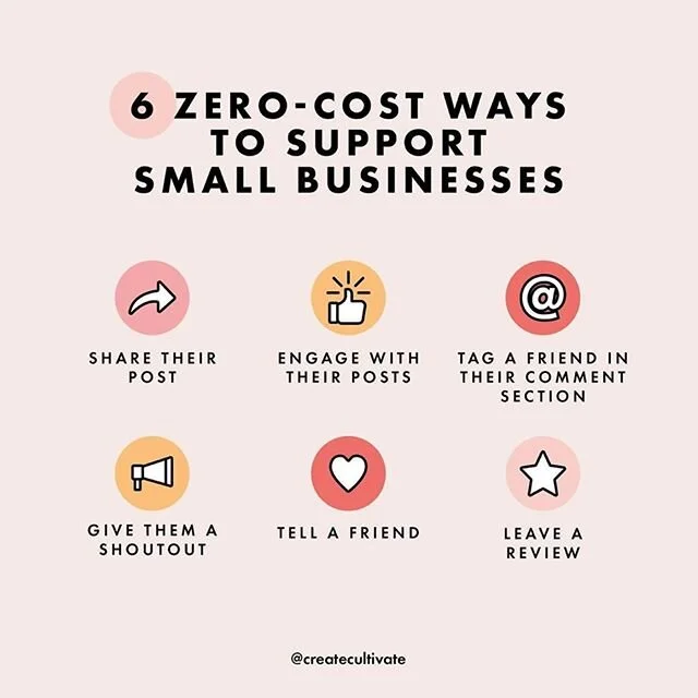 With everything that&rsquo;s been going on, I think we&rsquo;re all becoming aware of how important it is to support local, small businesses 🙌🏻 Whether you&rsquo;re supporting through shopping or sharing, it all goes a long way.
&bull;
If you want 