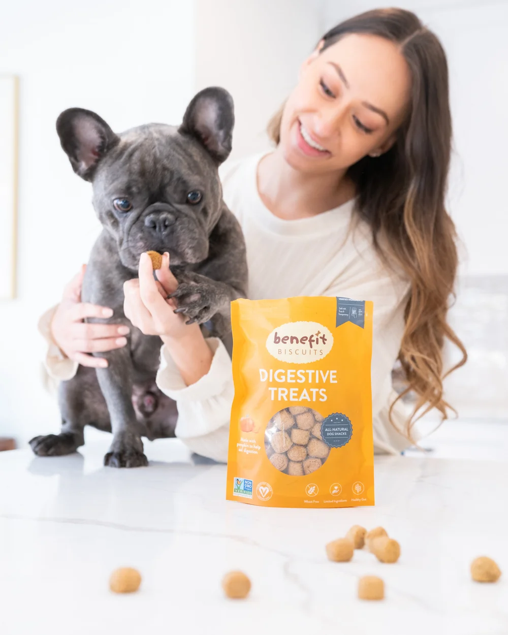 Digestive Treats plant-based dog treats non-GMO certified baked by  Benefit Pet Products — Benefit Pet Products