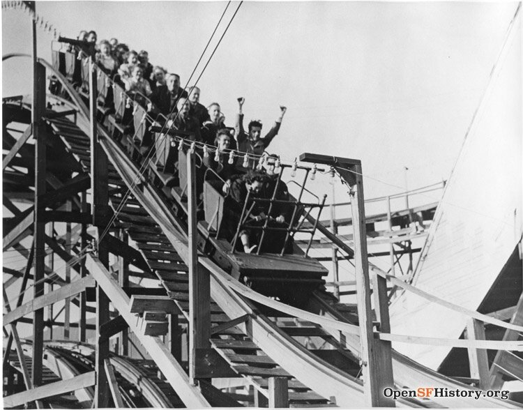 Big Dipper Rollercoaster (Playland)