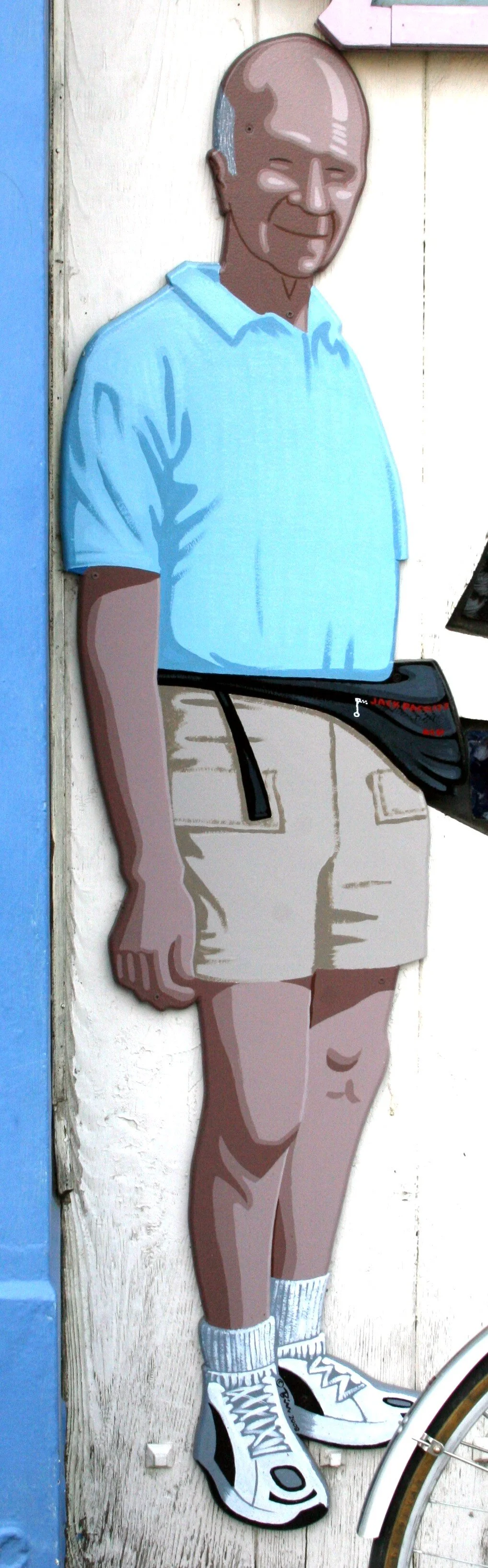 Dr. Jack Papritz, World Citizen — Bill Mitchell Mural Project