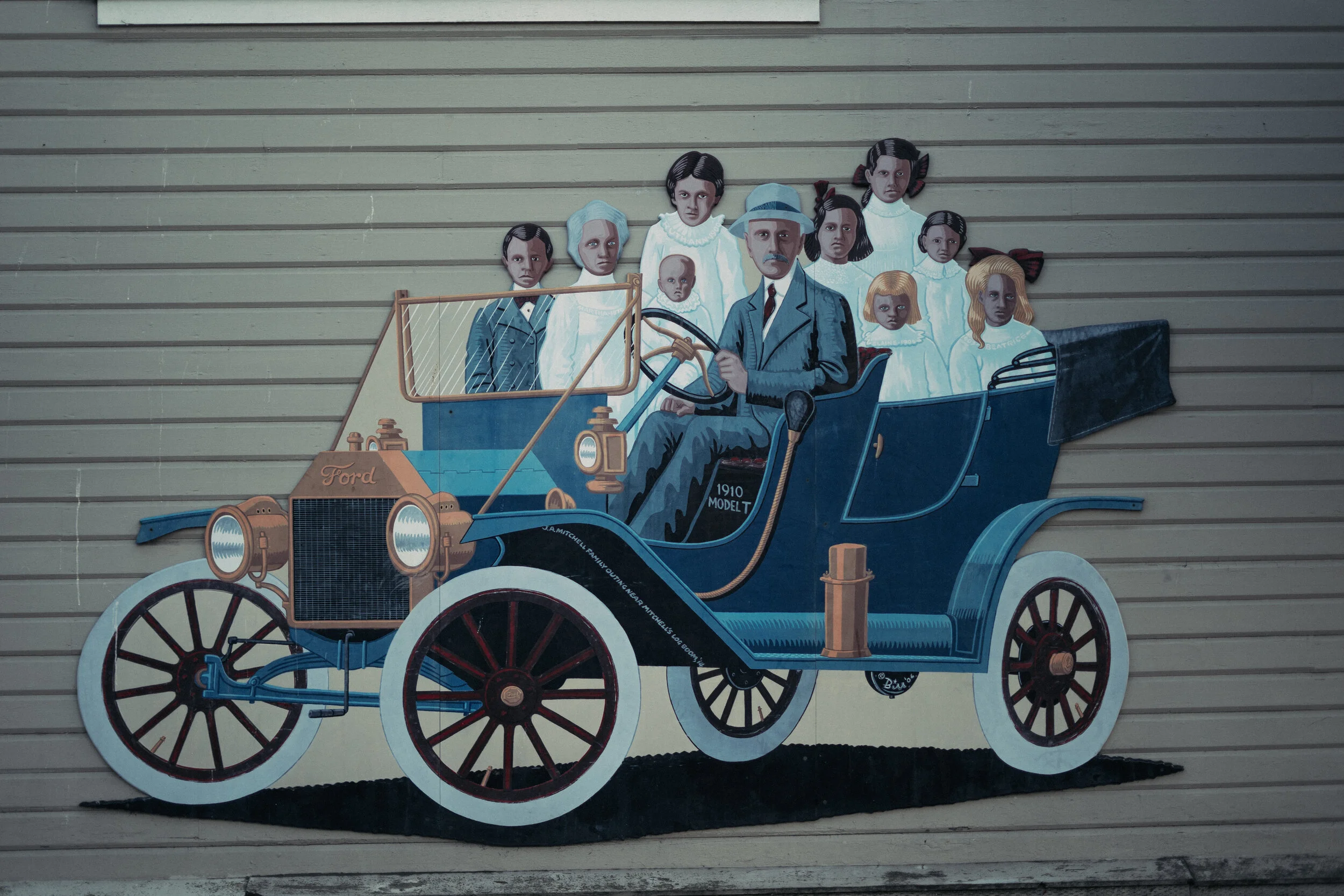 J.A. Mitchell Family Model T Outing, 1912