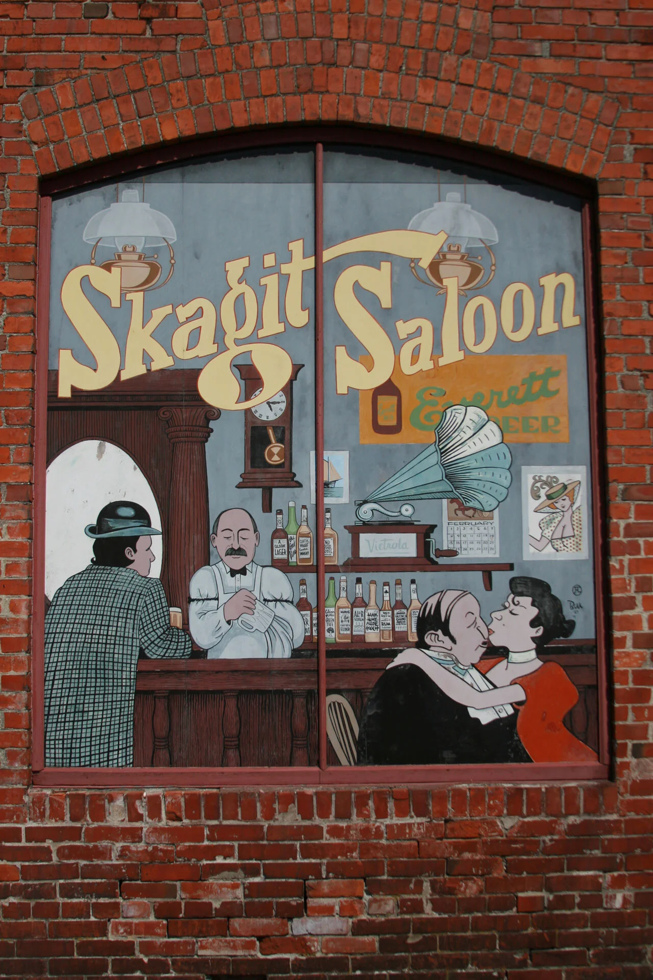Skagit Saloon here in 1905.