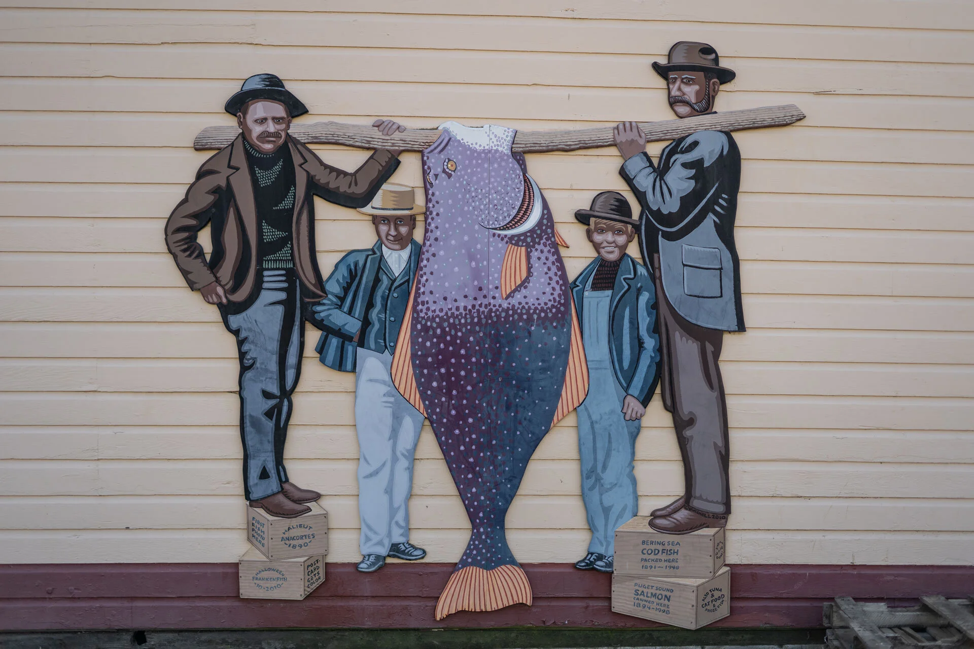 Halibut caught here in 1890