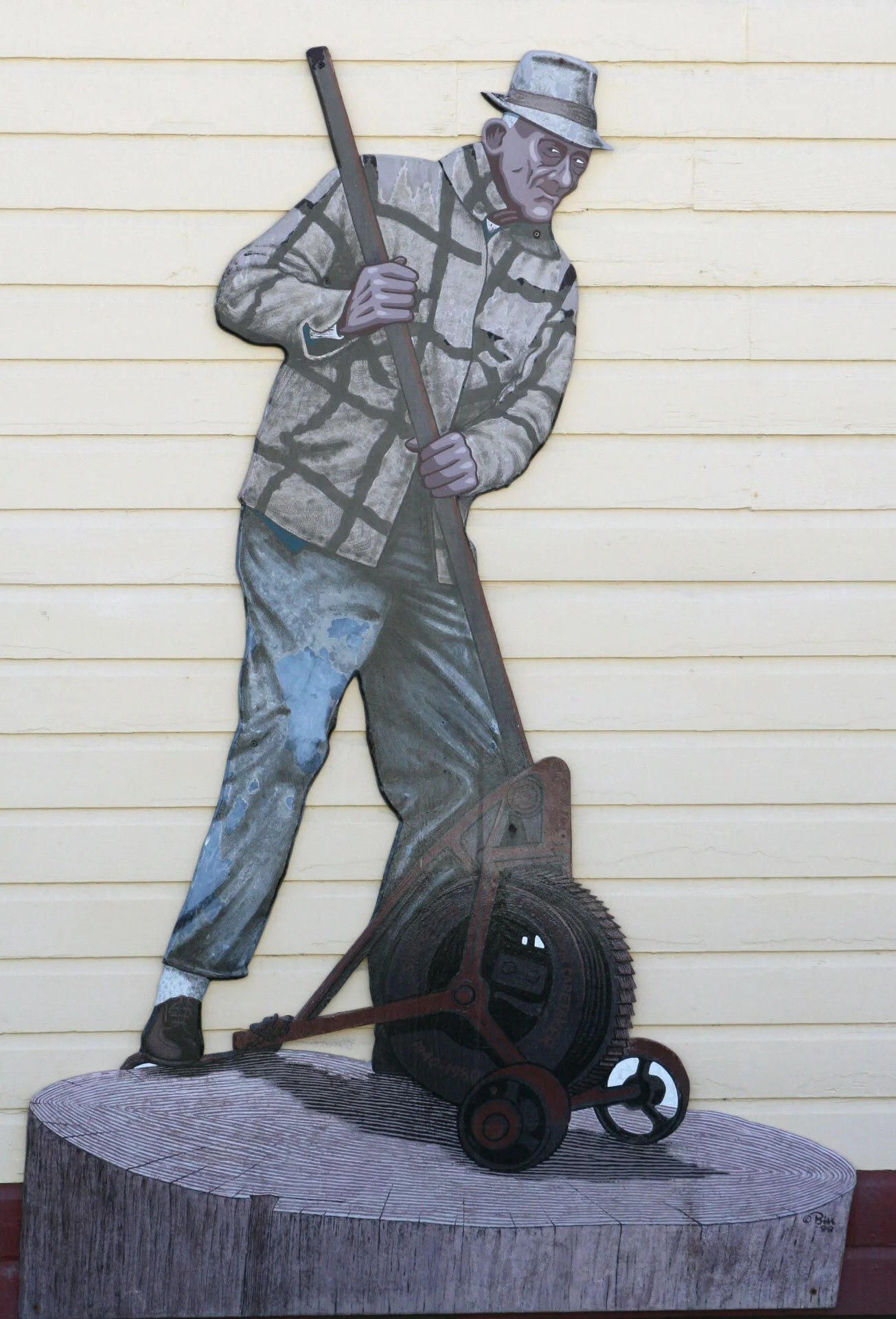 Sid Wills, Ship Harbor caretaker and crusty old coot, 1940-81.