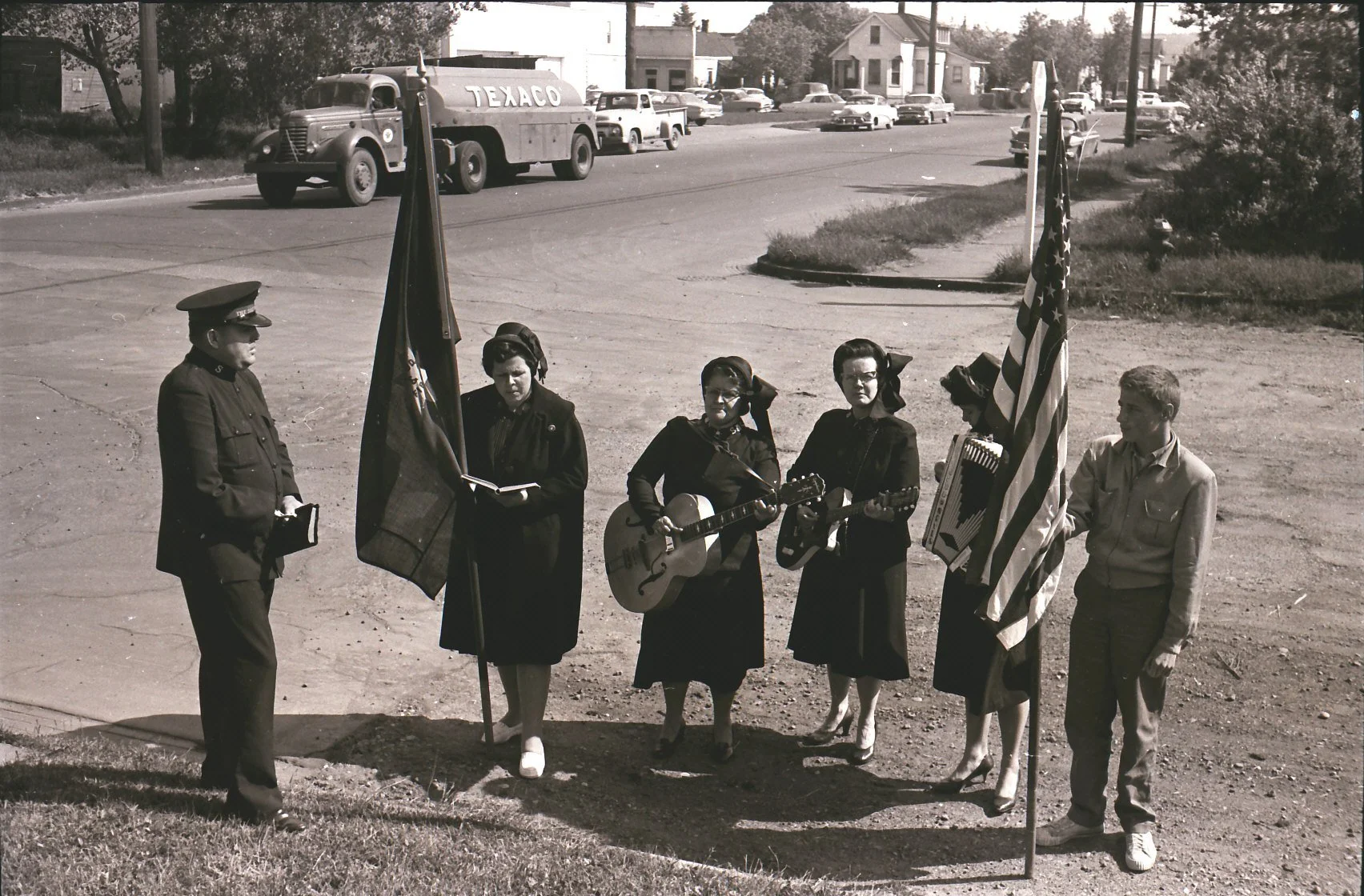  Salvation Army c.1957 at 1102 4th Street.  -  Anacortes Historical Photo Archive  