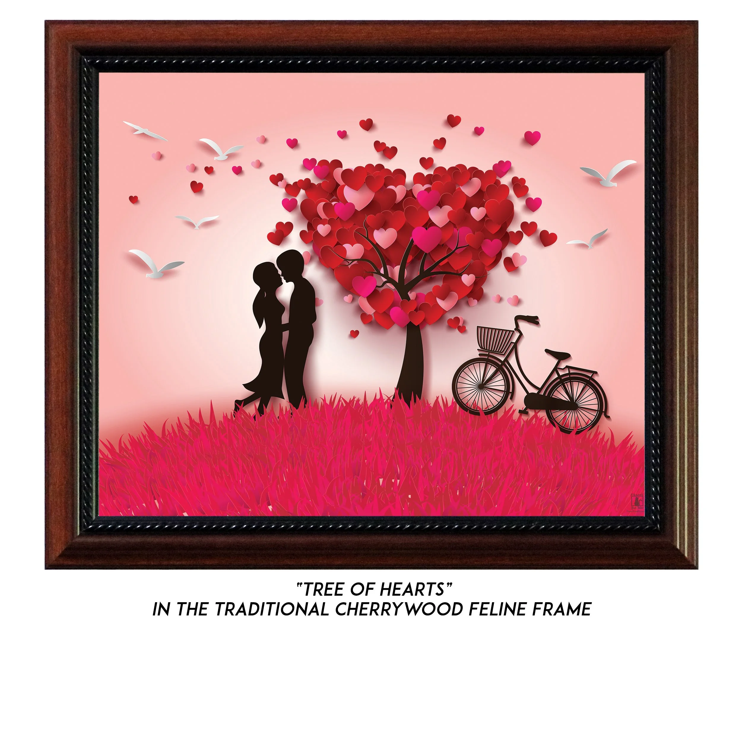 Tree Of Hearts Frame Your Feline tree-of-hearts-frame-your-feline