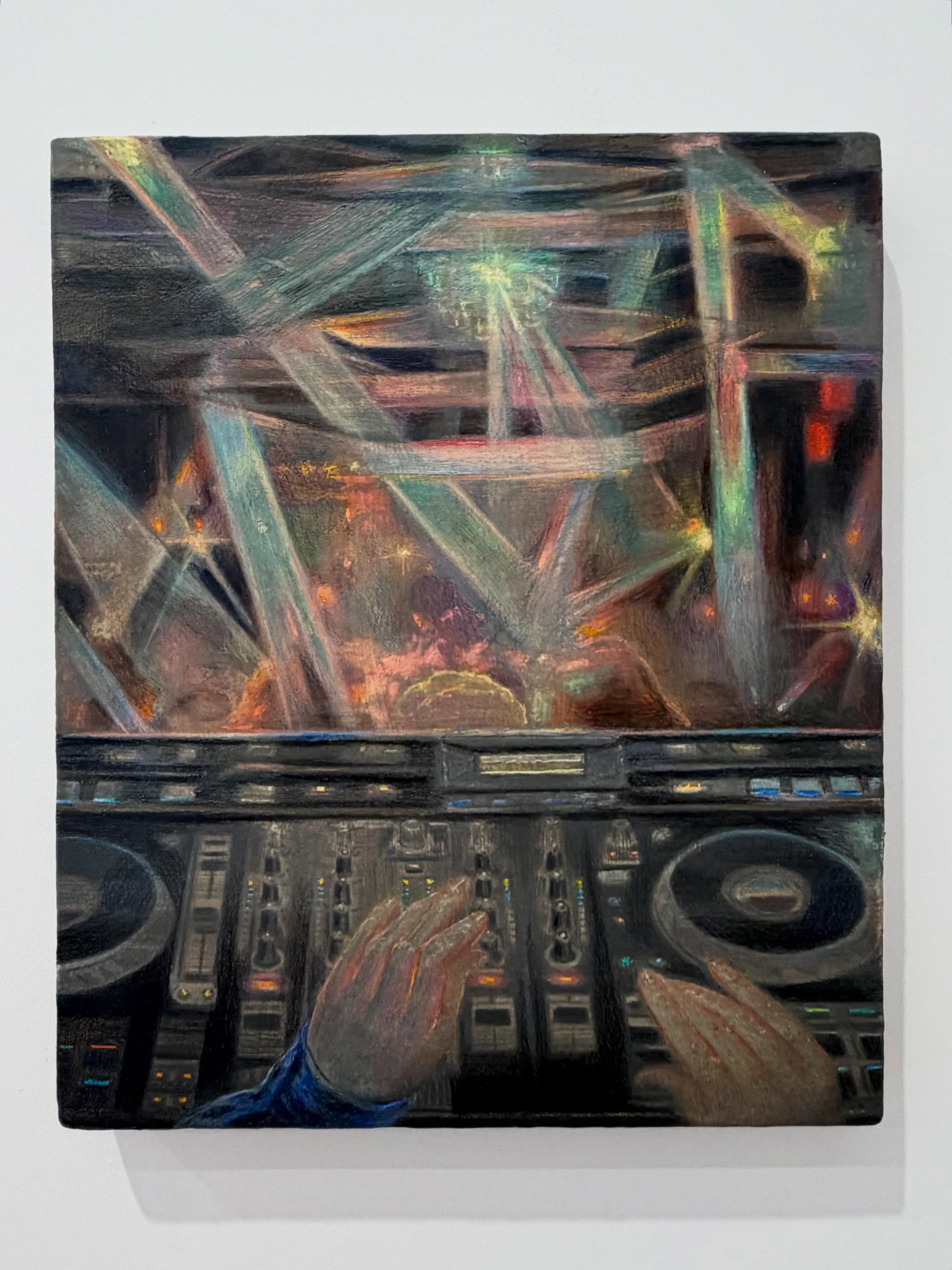 Happy Friday, whether your weekend looks like the first paintings or the last few&hellip;we hope you find little pockets of the sublime. Something @marin.majic paintings remind us to do. 

Their exhibition &ldquo;discodisco&rdquo; is on view until 6/