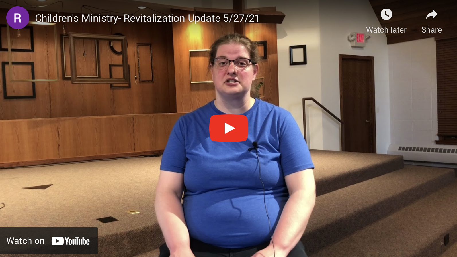 Children's Ministry- 5/27/21