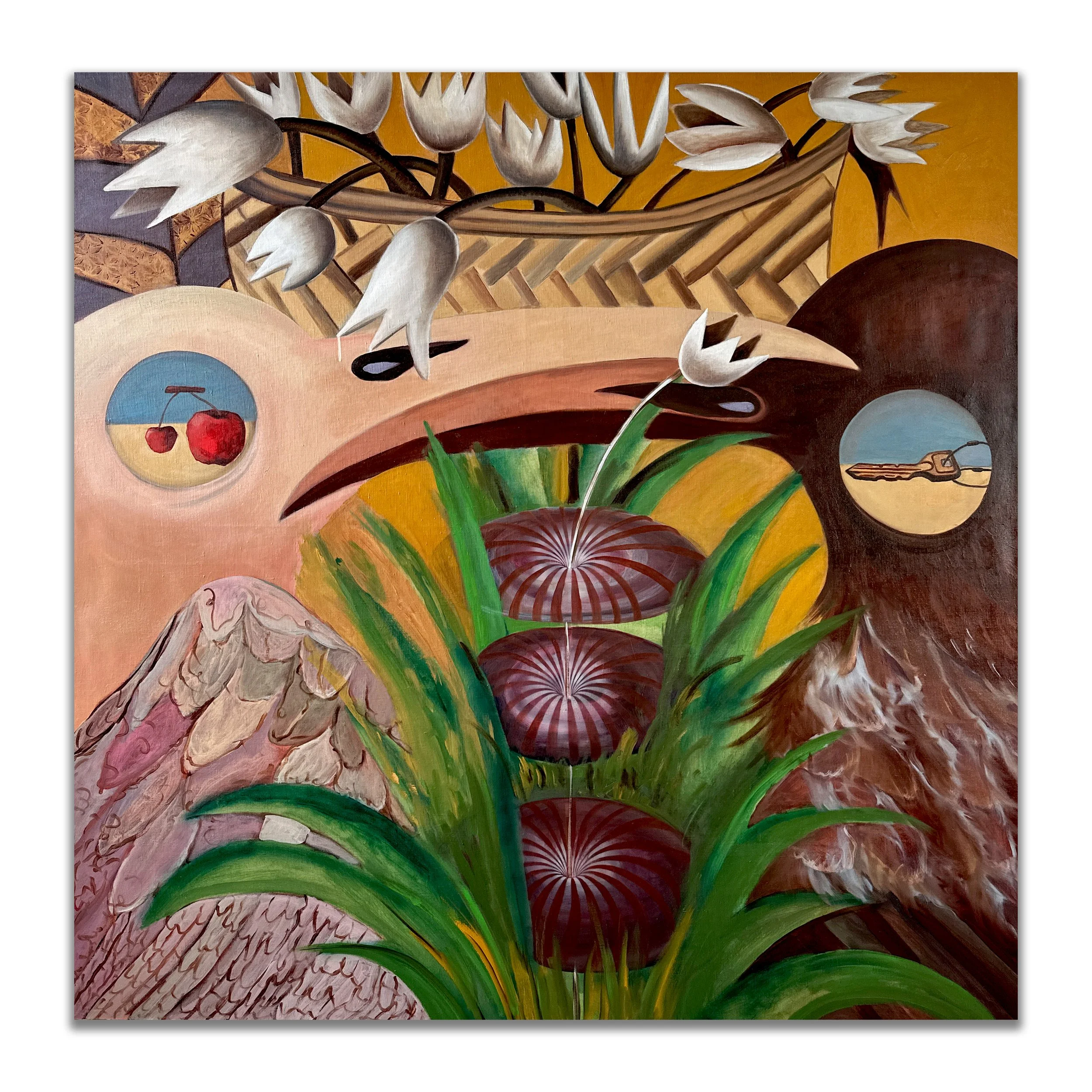 苹果,钥匙与鸟 Apple, Keys and Birds