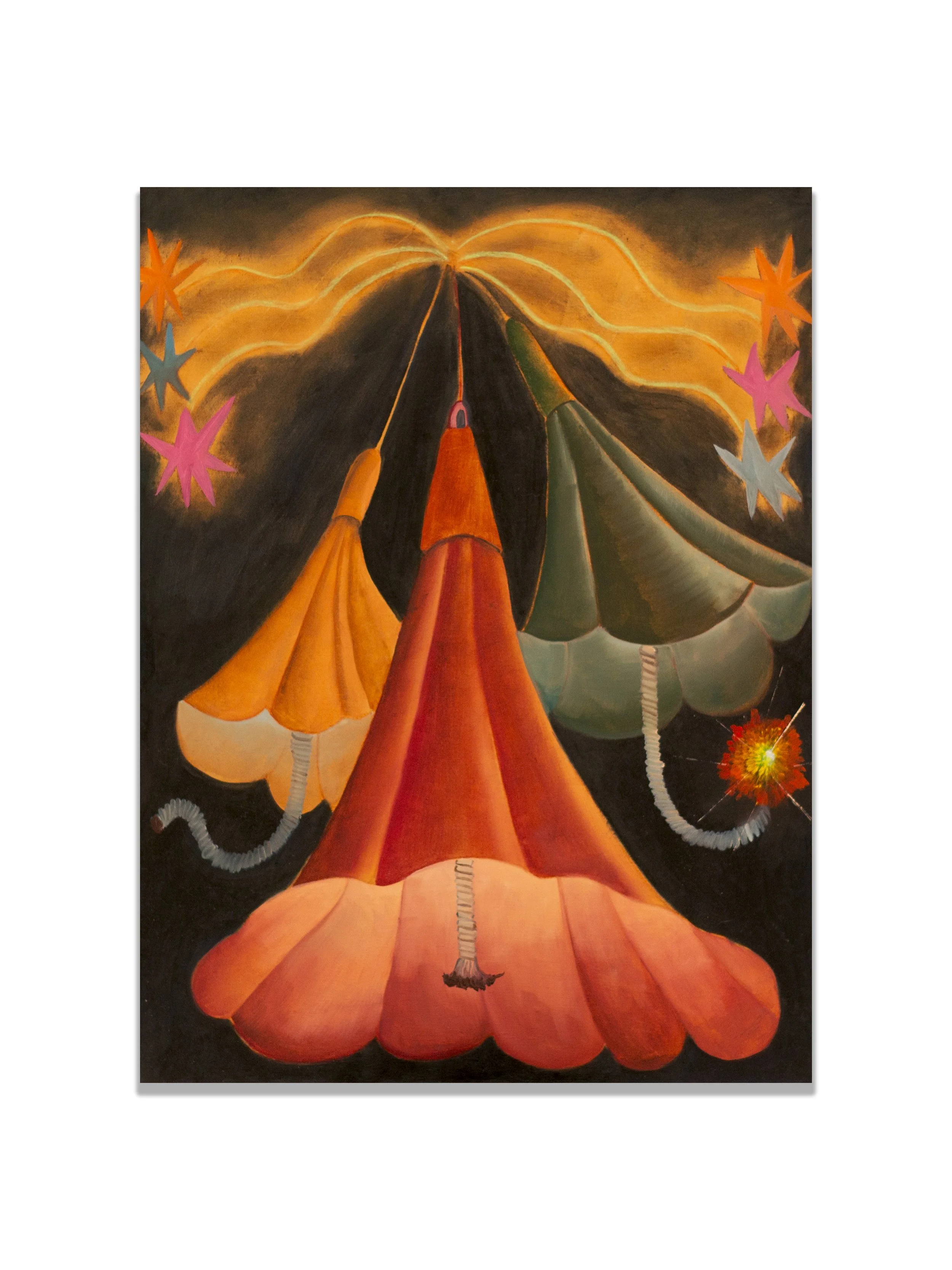 Watching the Flames Shoot up and Roar