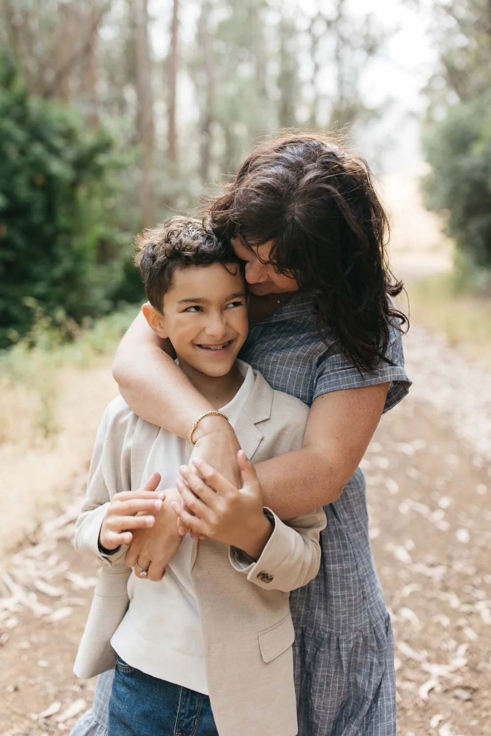 Marin family photography in cavallo point forest fun three kids family-35.jpg