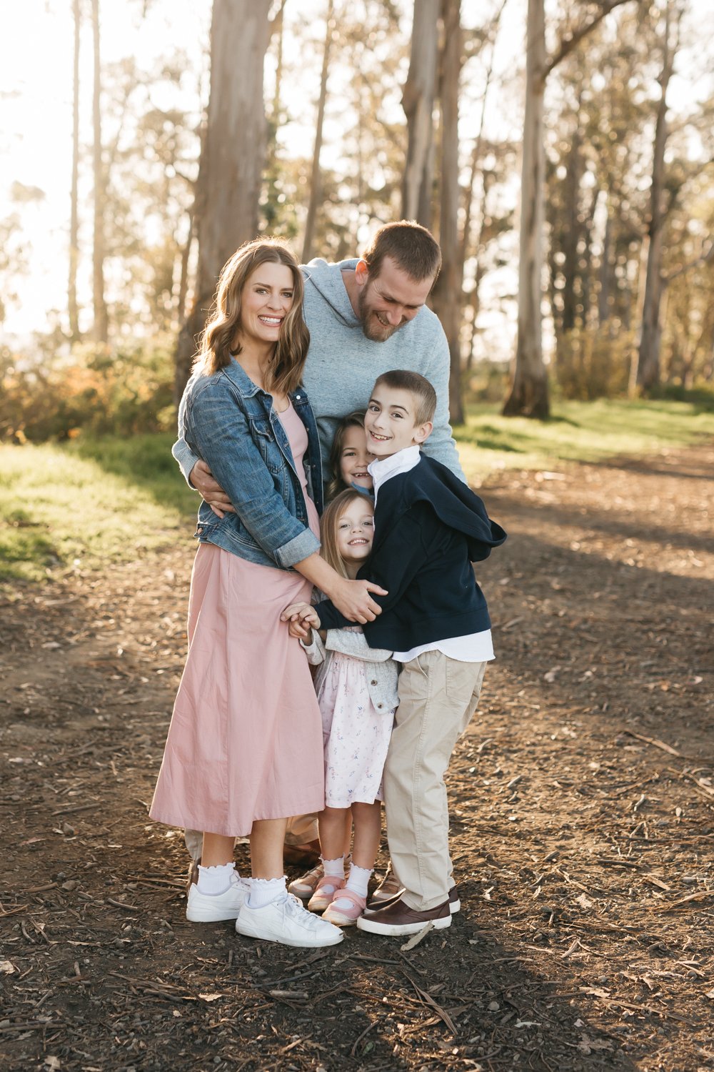 san rafael marin county family photographer with family of five in eucalyptus grove 2025_7.jpg