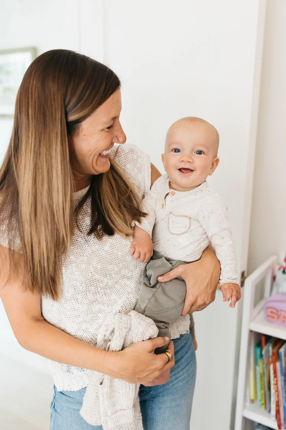 three kids in mill valley home family photography by Cristin More marin family photographer 2024_2.jpg