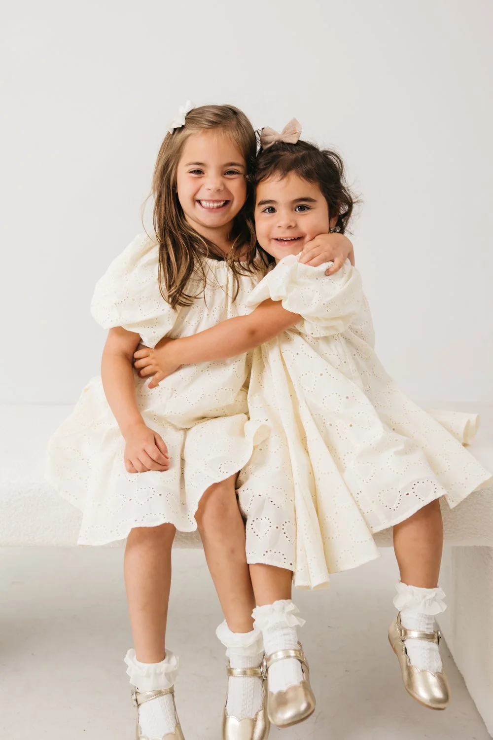 family with two sweet girls yearly photos in marin studio-1.jpg