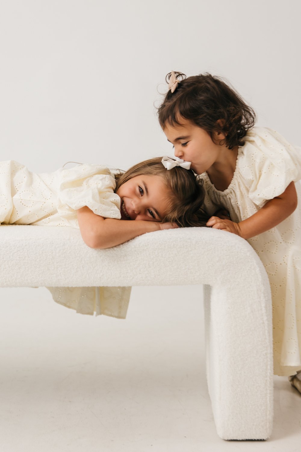family with two sweet girls yearly photos in marin studio-6.jpg