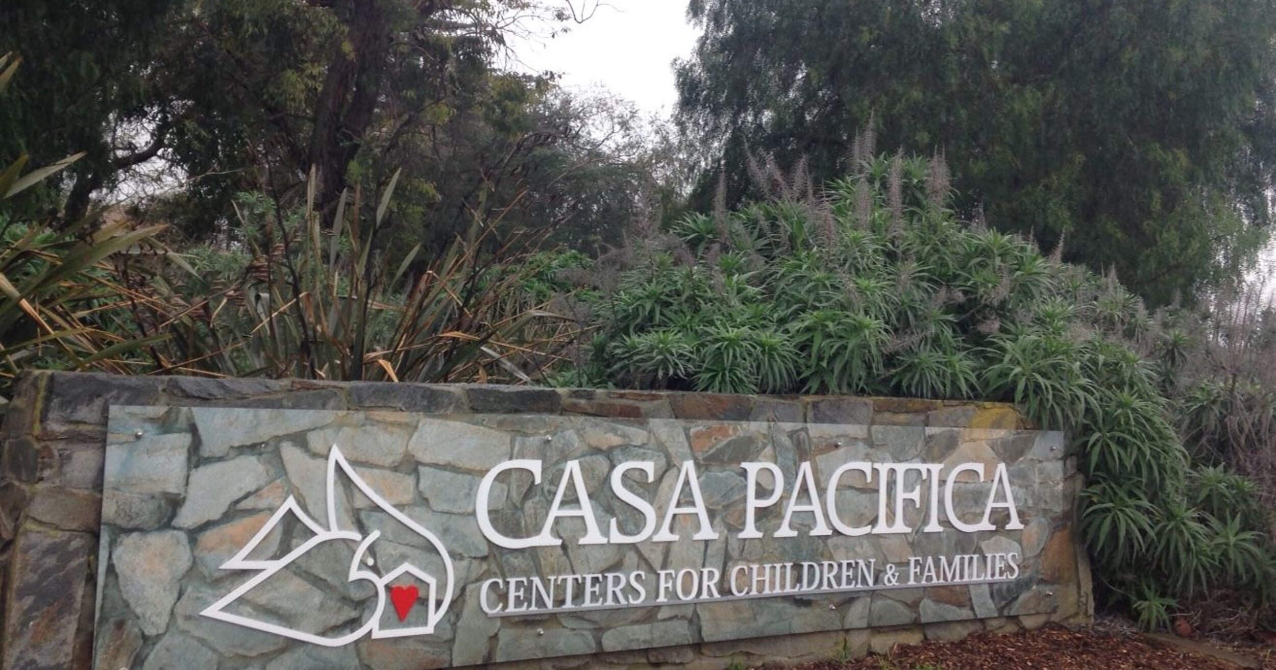 Casa Pacifica sign in Camarillo, CA, a commercial flooring project by Howard's Rug Company of Ventura
