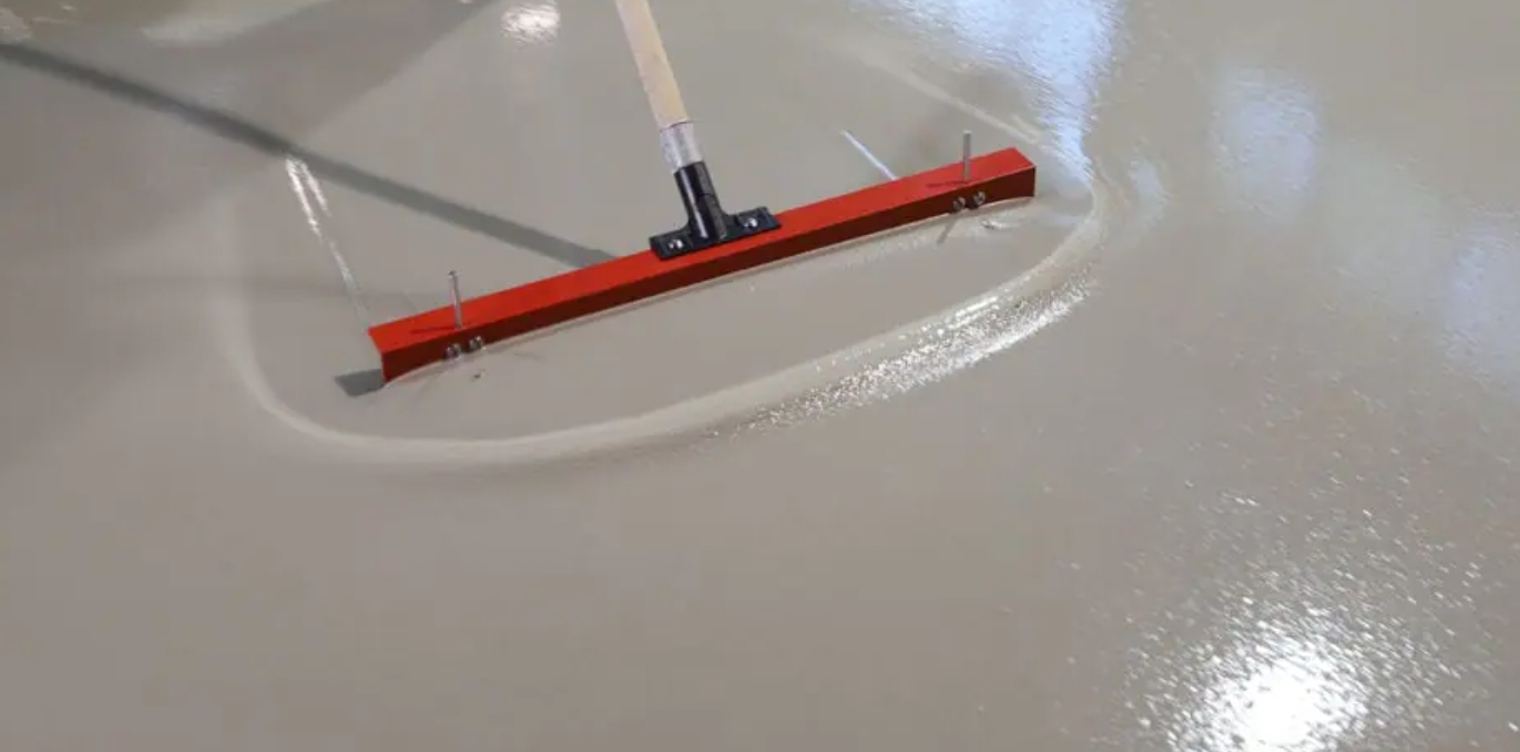 Image of self-level getting installed