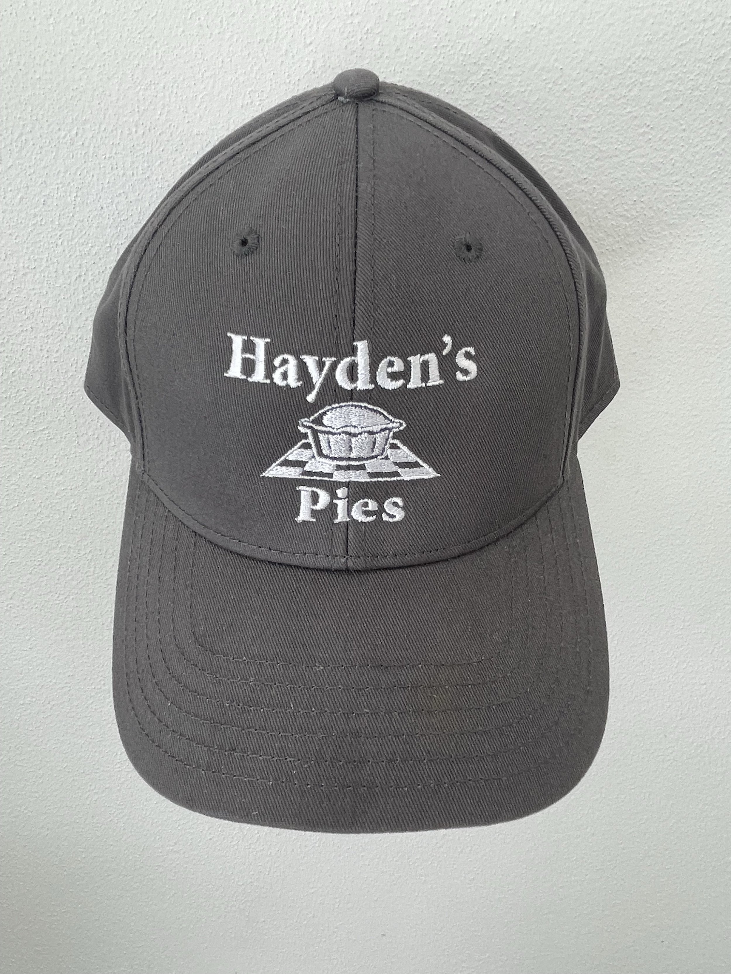 Hayden's Pies Logo Cap - Grey