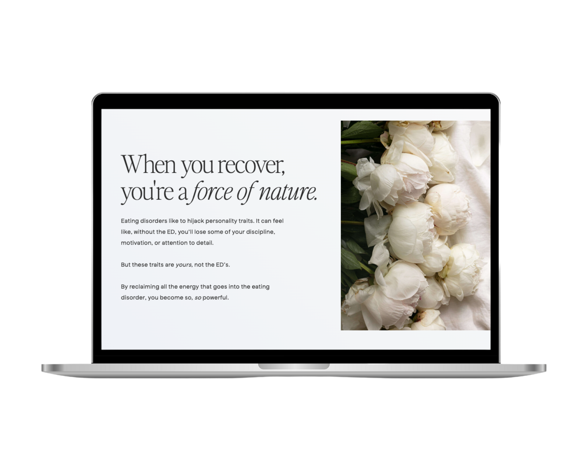 EatWell Health Centre: Website Copy for an Eating Disorder Recovery Clinic