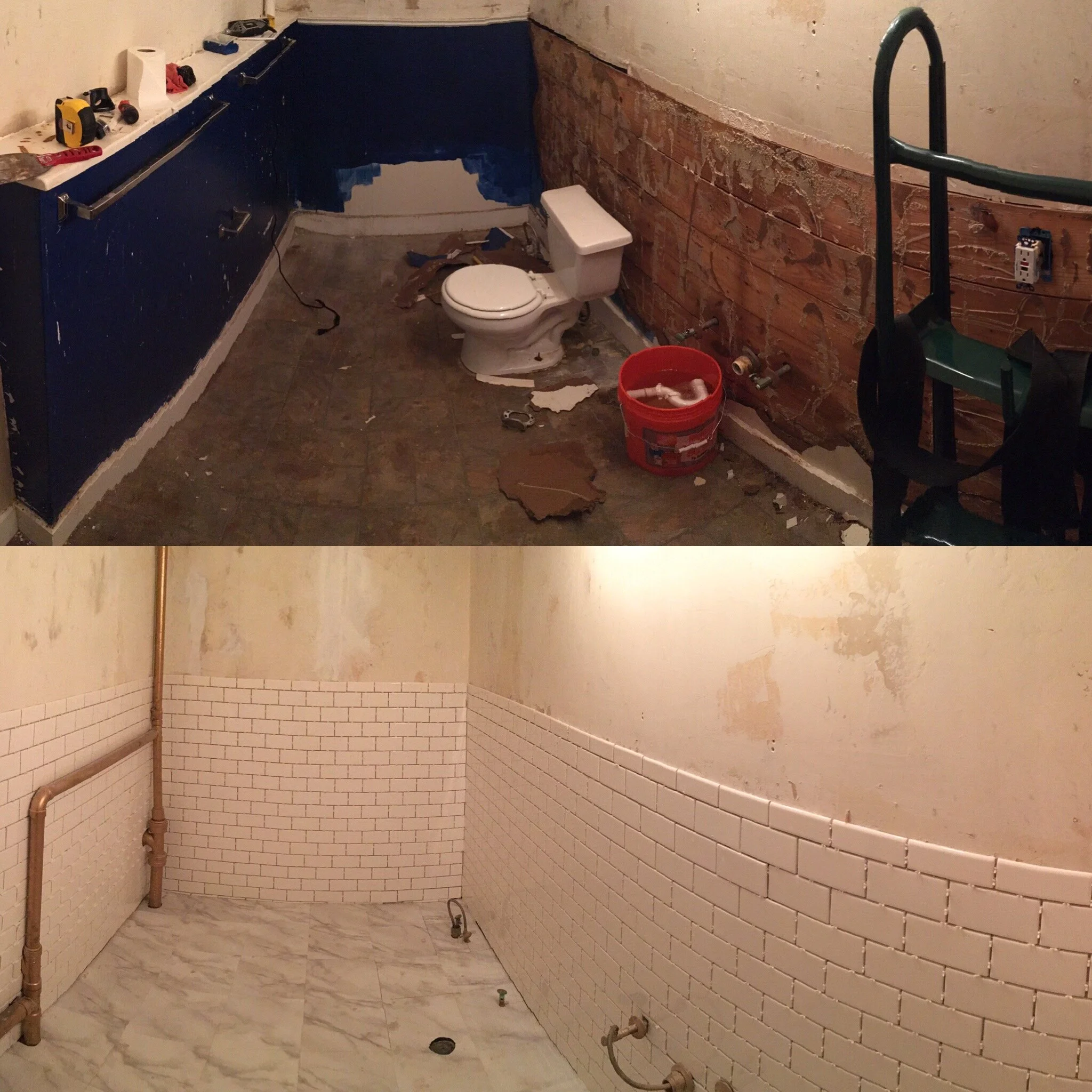 Bathroom renovation