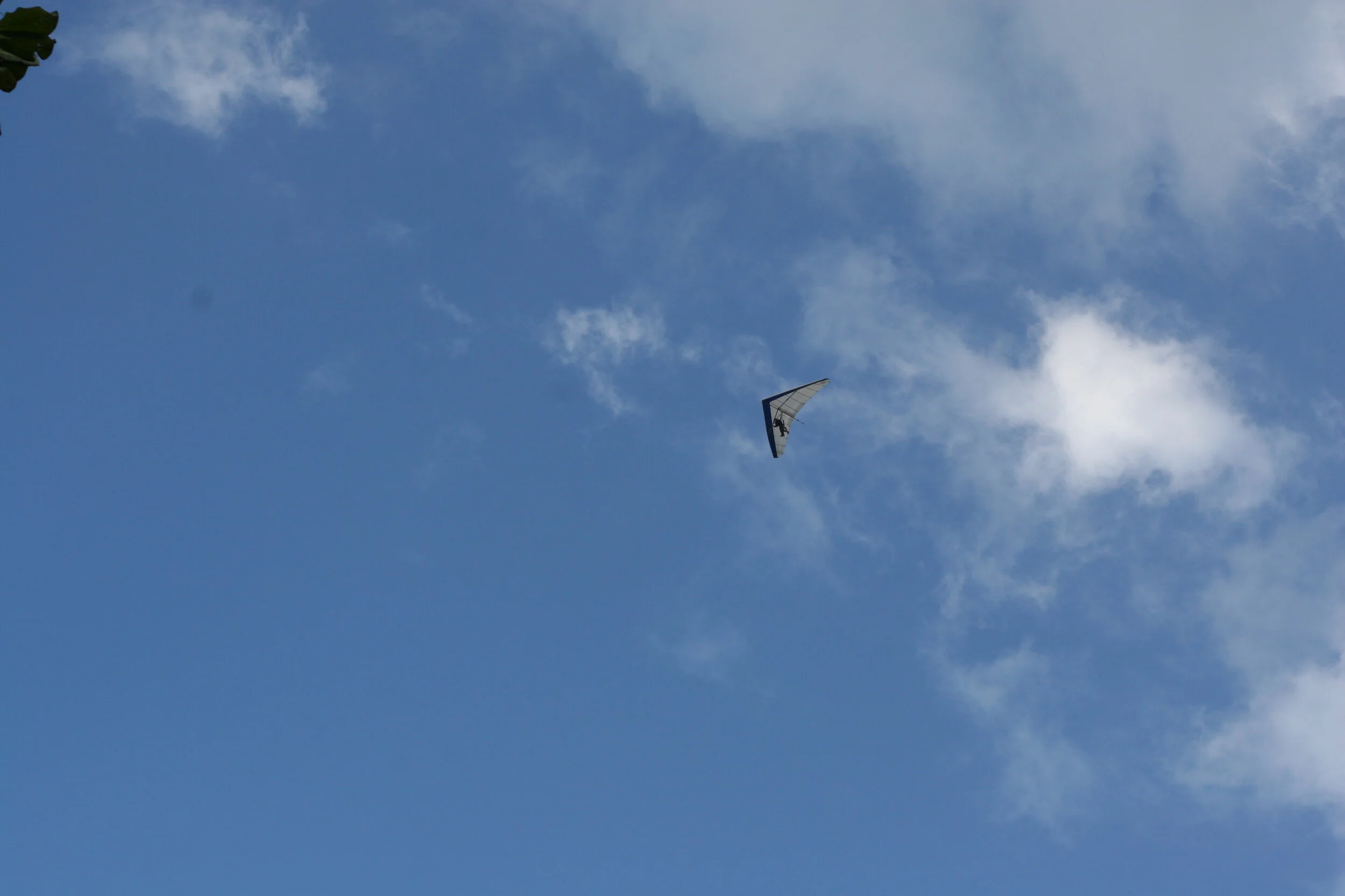 Hang gliding above Rio