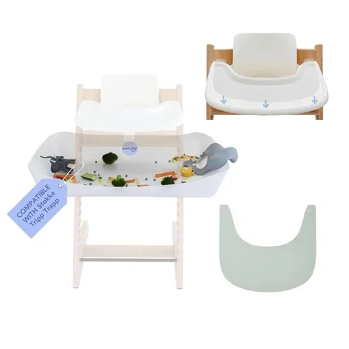 catchy feeding mat, high chair clean up