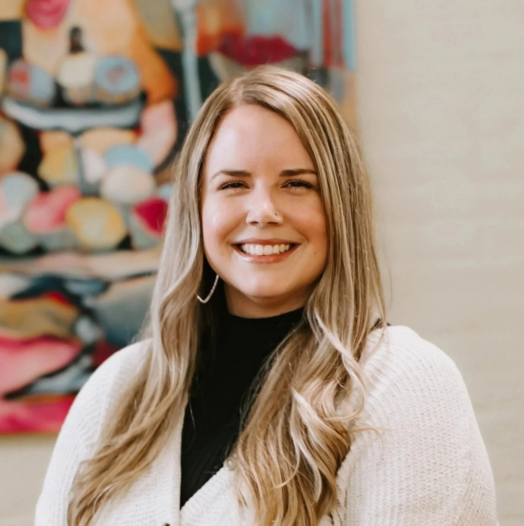 smiling female dietitian