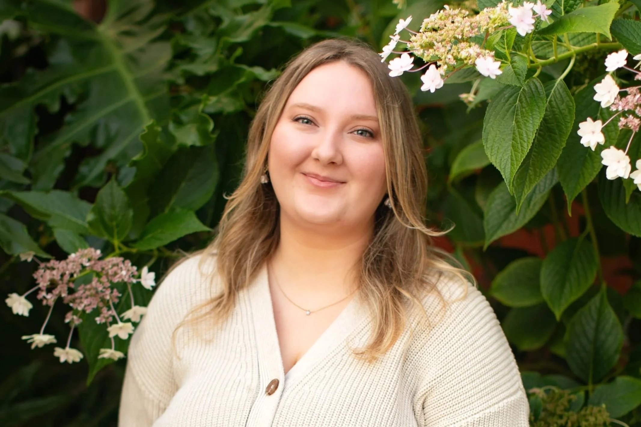 Smiling dietitian outside