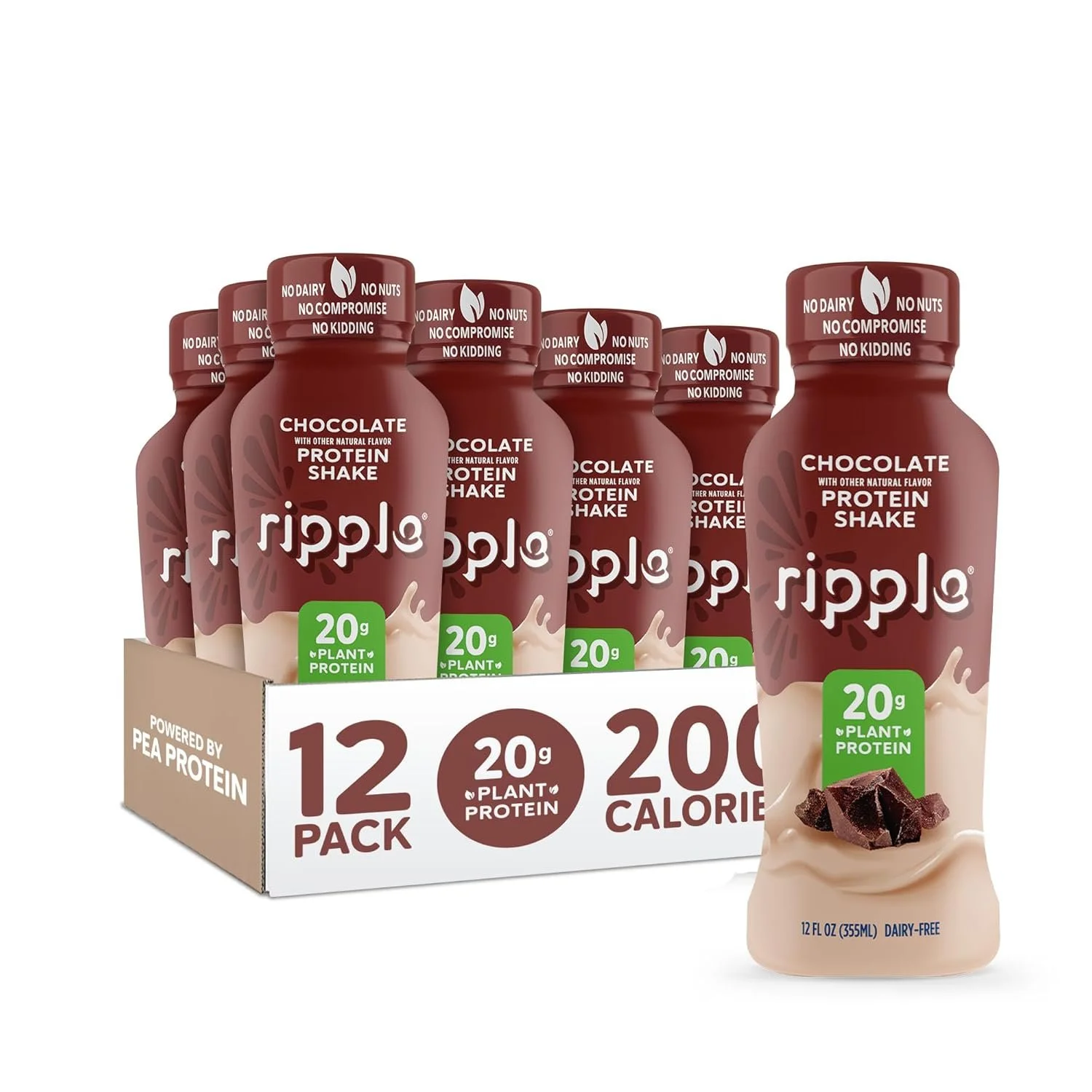 ripple vegan protein shake 12 pack