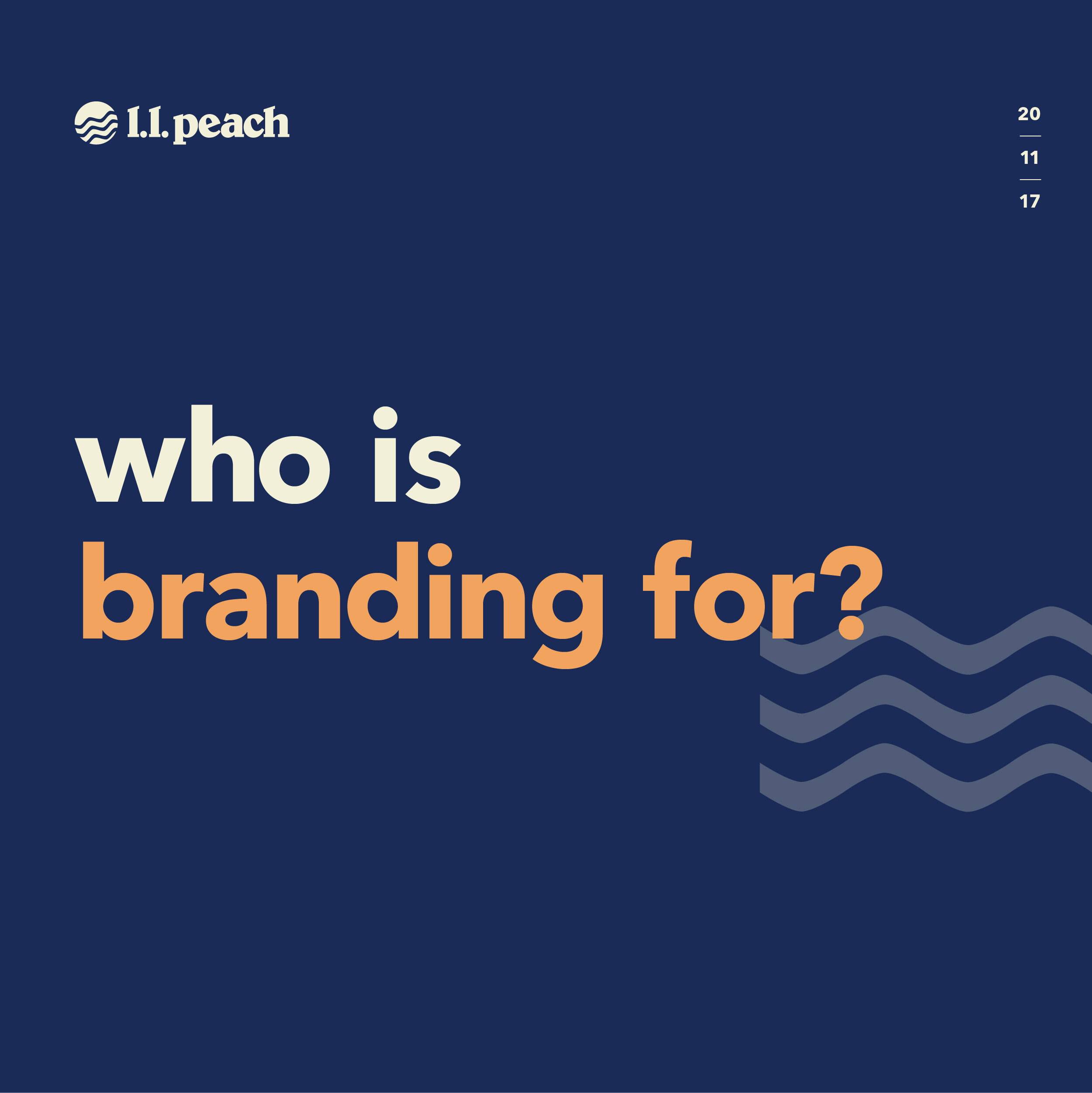 Who is branding for?