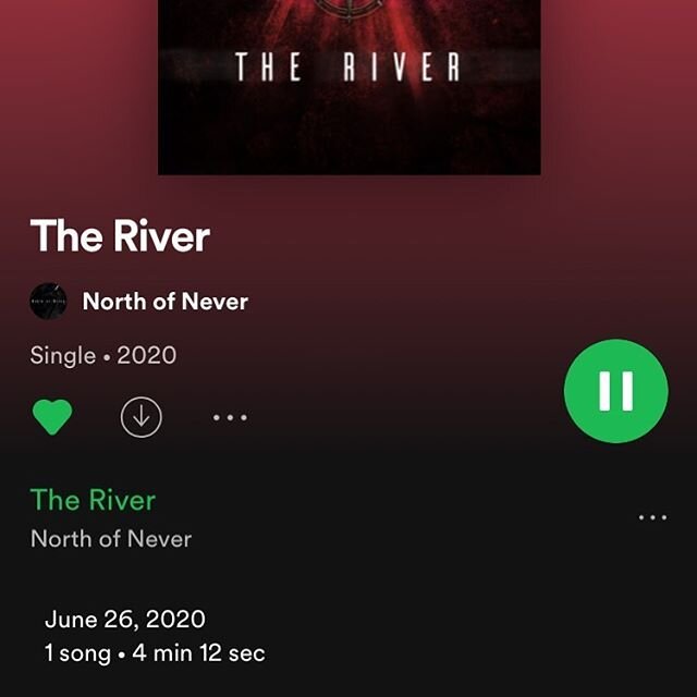 The River is now available on all major music distribution platforms! If Spotify is your flavor please take a moment to smash that follow button!