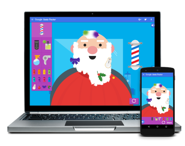 Google's Santa Tracker lets you play games and learn coding as you