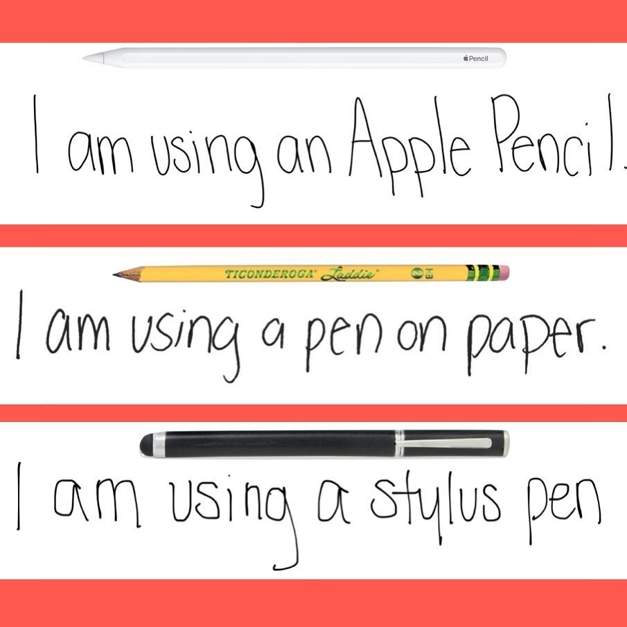 Using the right tool makes a difference! #applepencil