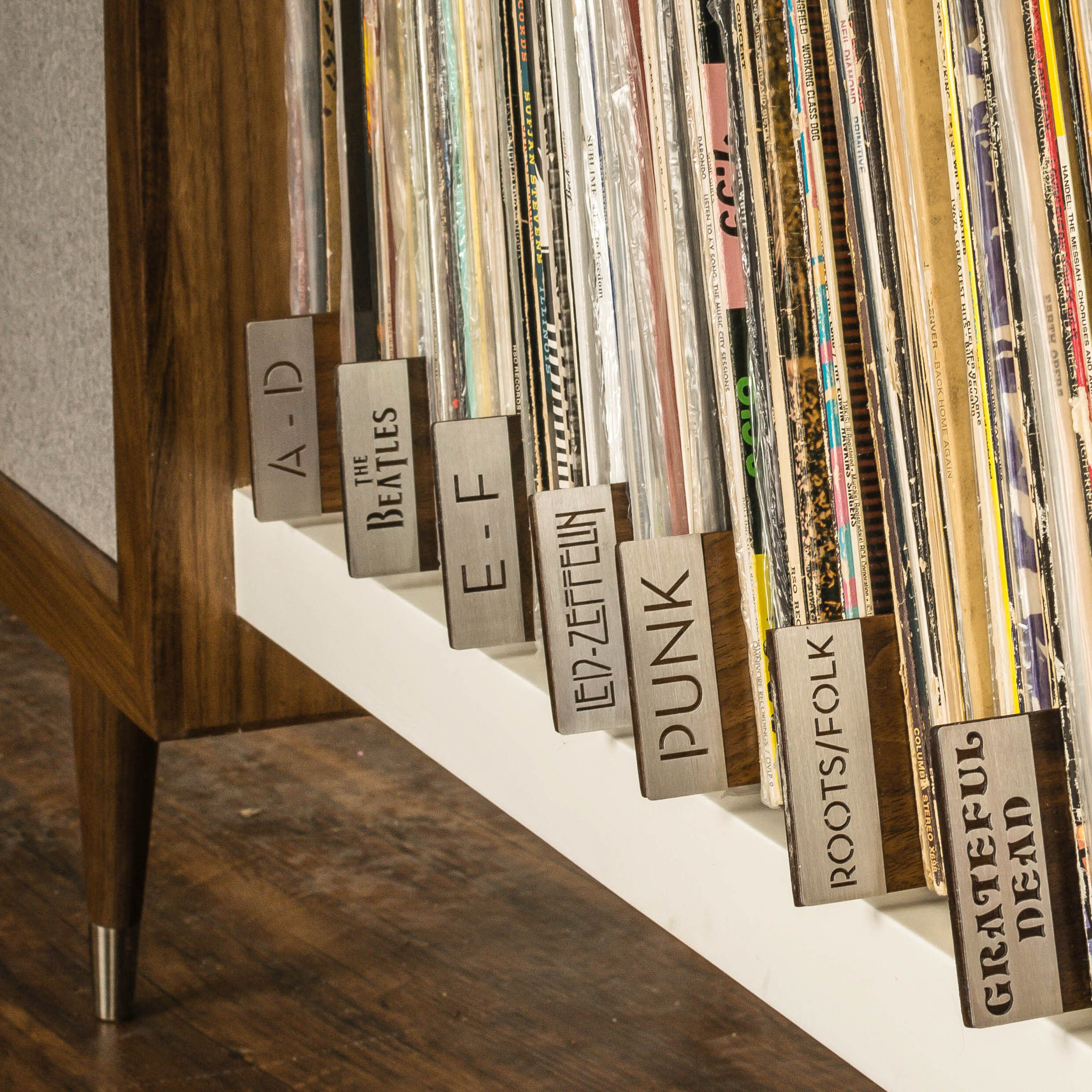 Wooden Vinyl Record Dividers Record Dividers Genre Record Dividers Alphabet Dividers Album Dividers Vinyl Record Storage